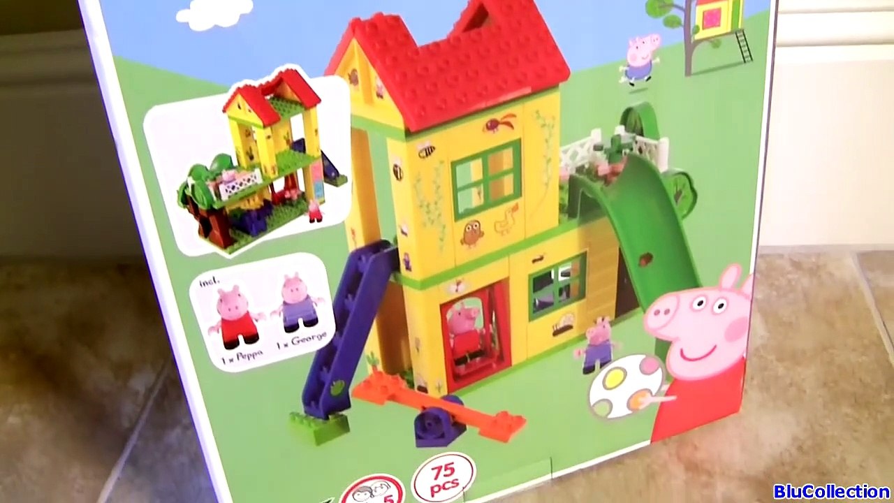 Peppa Pig Playhouse Blocks Playground Park with See-Saw & Slide - Juego Casa de Peppa Parco Giochi-1lppi
