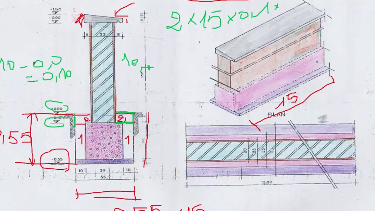 métré exercice 2