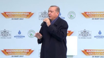 Cumhurbaşkanı Erdoğan: " Türkiye'nin Cumhurbaşkanlığı Sistemine Geçişinin Ayak Sesleri Gümbür...