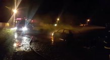 Carro incendiado em Sousa-PB 2