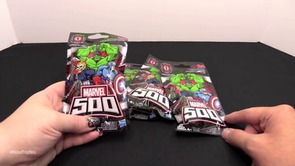 BIN'S BONUS - Marvel 500 Blind Bags Series 1 Opening _ Bin's Toy Bin--Z35V9
