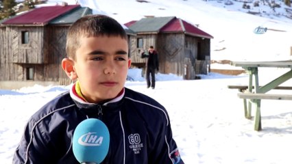 Zigana Dağı'nda Kayak Sezonu Sona Erdi