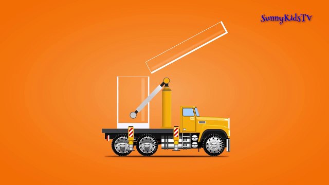 Trucks and cars cartoon for children Learn colors Police cars Compilation video for kids-p2K280