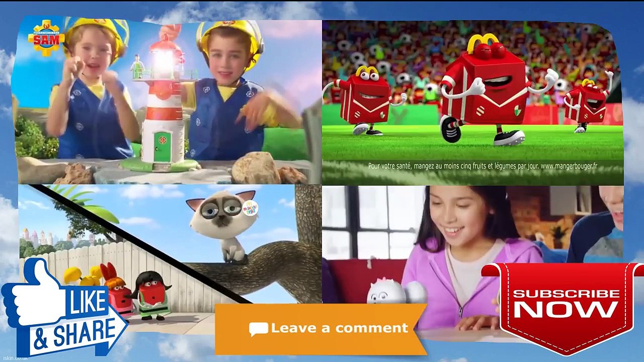 Sam le Pompier Fireman Sam Strażak Sam Coffret Deluxe de la Caserne TV Publicité