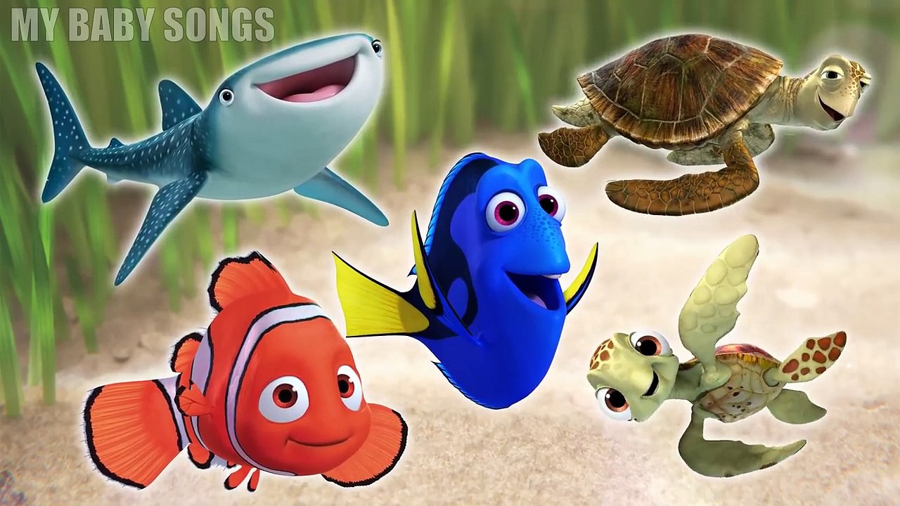 Finding Dory finger family | Nemo crying | Nursery Rhymes Songs for children