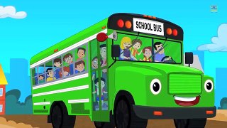 Wheels On The Bus Childrens Nursery Rhymes- Kids & Baby Songs