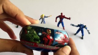 GIANT AVENGERS Surprise Eggs Compilation Play Doh - Marvel Spiderman Hulk Ironman Thor Toys-w6T00