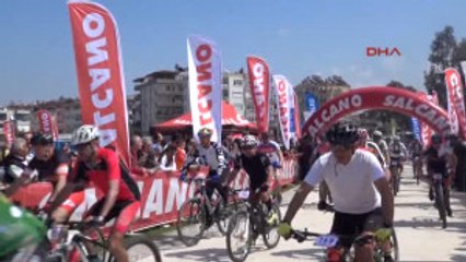Manavgat'ta Dağ Bisikleti Maratonu