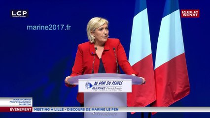 Marine Le Pen: "je veux que notre Constitution retrouve sa signification"