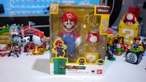 Super Mario S.H.Figuarts by Bandai With Mushroom, Coin and Mystery Box-oA8