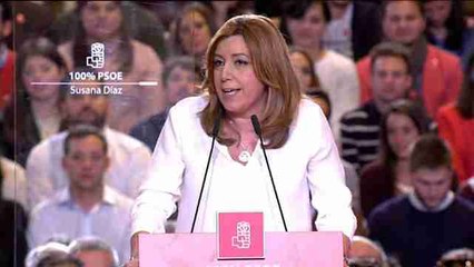 Susana Díaz dice que se presenta a las primarias "por el PSOE y por España"