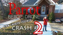 Parrot Bebop Drone Maiden Flight Take 2 Crash 2 -  Raw Camera Footage http://BestDramaTv.Net