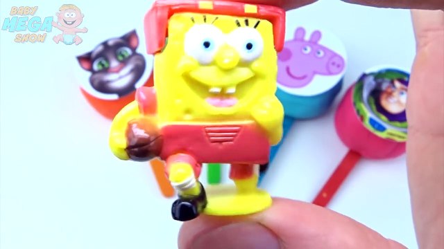 Сups Stacking Play Doh Clay The Little Bus Tayo Peppa Pig Talking Tom Learn Colors for Chi