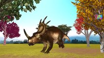 Styracosaurus Dinosaurs Finger Family Nursery Rhymes | Dinosaurs Cartoon Finger family Songs