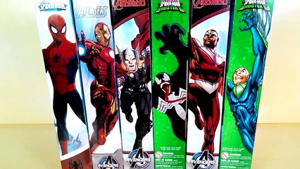 Superhero marvel toys, Titan hero series, superhero Spiderman vs Venom vs Iron man, hot kids toys-BQ2UqaqK
