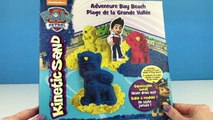 Kinetic Sand DIY Paw Patrol LEARN COLORS How to Make Colour Sand Toys-bP