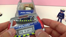 STREIFE UNTERWEGS! Playmobil Video Deutsch - Playmobil Polizei Einsatzwagen 6873 Demo Wir