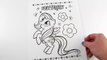 My Little Pony Coloring Book FLUTTERSHY Speed Coloring With Markers-xnbIp