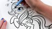 My Little Pony Coloring Book FLUTTERSHY Speed Coloring With Markers-xnbIp3