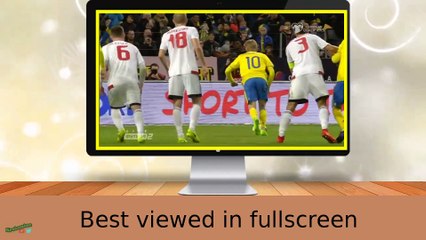 Descargar video: ★ SWEDEN 4-0 BELARUS ★ 2018 World Cup Qualifiers - All Goals ★