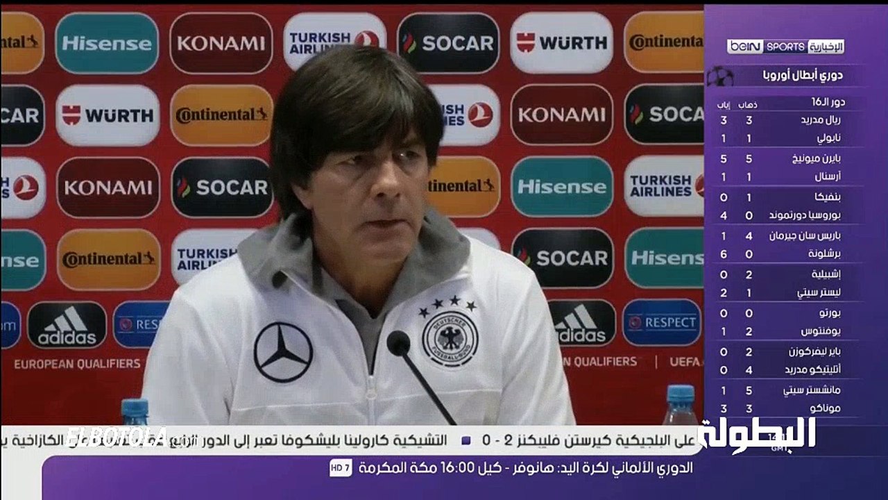 خواكيم لوف يطالب اللاعبين بالفوز على أذربيجان