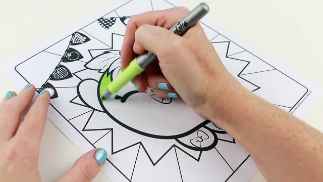 Shopkins APPLE BLOSSOM Speed Coloring Book with Markers-PWg8sv