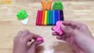 Play and Learn Colours with Playdough Modelling Clay with Butterfly and Frog Molds Fun for