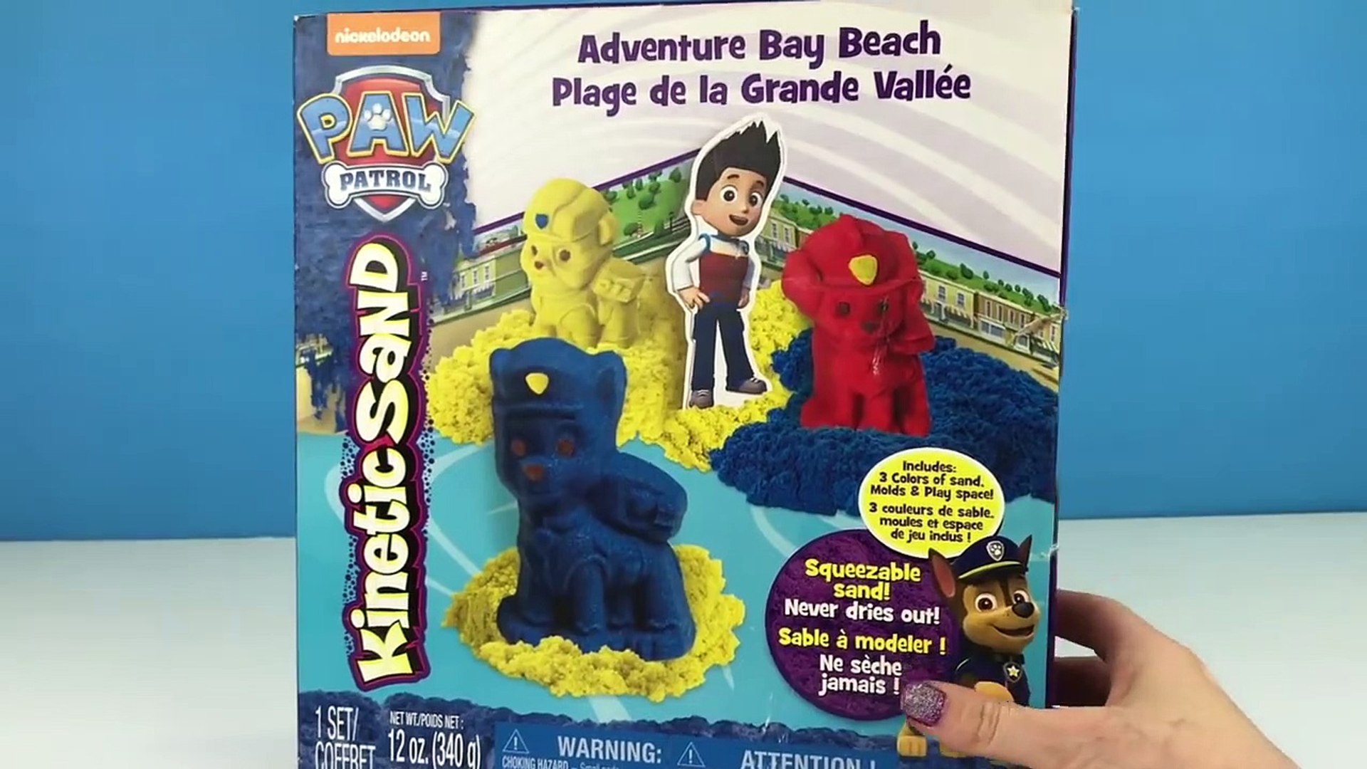 paw patrol kinetic sand