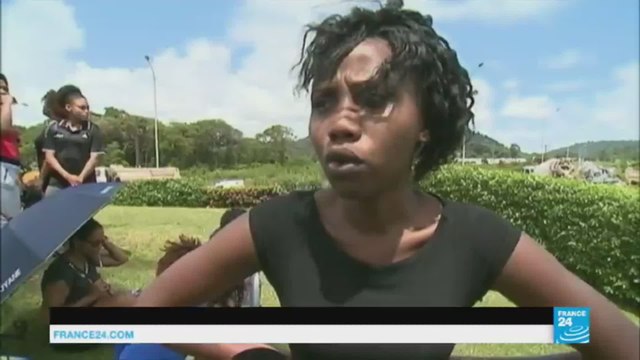 Unions call for a general strike in French Guiana