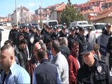 Sinan Oğan'ın konuşma yapacağı salon önünde arbede: 2 polis yaralı