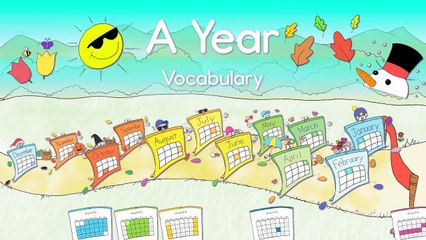 Seasons and Months Vocabulary Chant by ELF Learning - ELF Kids Videos-Ubg7IiGkJ