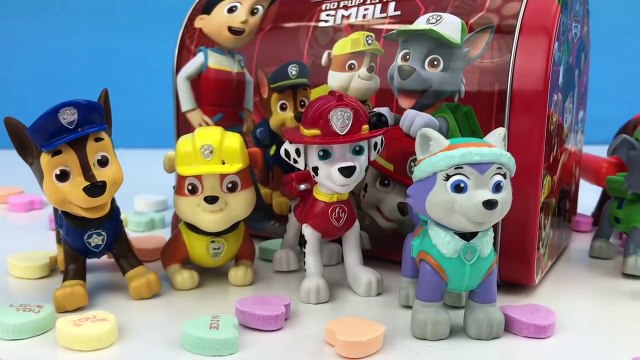 Parody Valentines Day Paw Patrol Secret Toy Video-U3