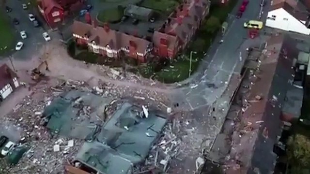 Wirral blast leaves casualties buried under rubble 2017