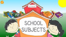 School Subjects Vocabulary - Pattern Practice for ESL and EFL Students - ELF Kids Videos-J0Ji8h