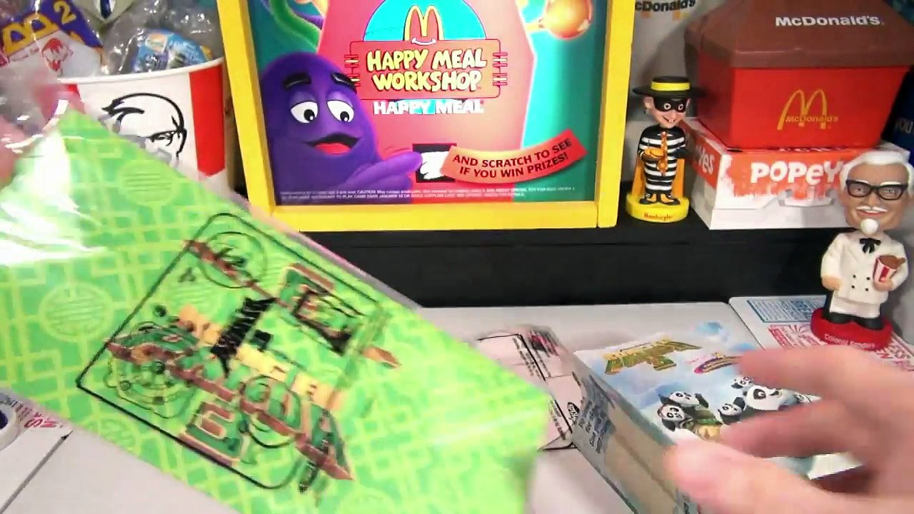 Kung Fu Panda 3 2016 Hardees Carls Junior Cool Kids Combo - VIDEO SURPRISE EGGS - lucky