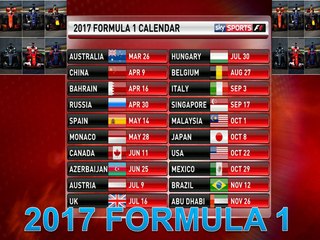 Melbourne F1 2017  - Race Highlights