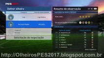 PES 2017 - MyClub - Combinacao de olheiros para contratar R. Nainggolan - AS Roma