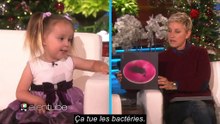 A 3 ans elle impressionne tout le monde par son intelligence.