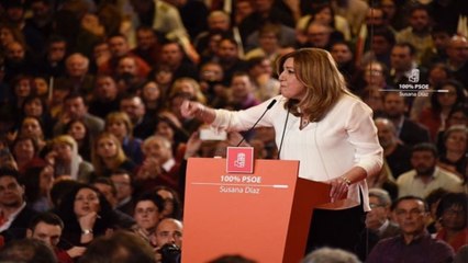 Susana Díaz anuncia candidatura arropada por históricos PSOE