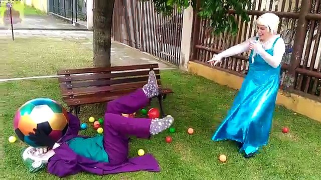 Spiderman & Frozen Elsa vs JOKER POO AND FART PRANK – Superheroes in real life