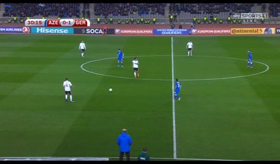 Dimitrij Nazarov Goal HD - Azerbaijan 1-1 Germany - 26-03-2017