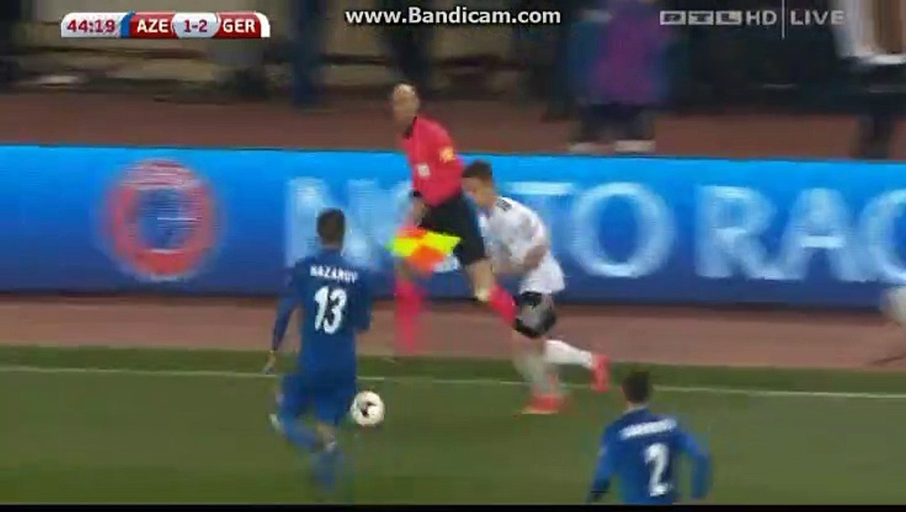 Mario Gomez Goal HD - Azerbaijan 1-3 Germany - 26.03.2017 HD