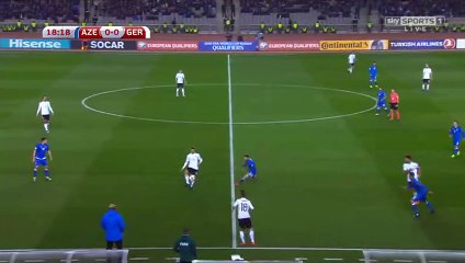 Thomas Muller Goal HD - Azerbaijan 1-2 Germany - 26-03-2017