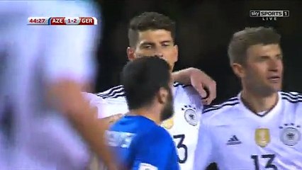 Mario Gomez Goal HD - Azerbaijan 1-3 Germany - 26-03-2017