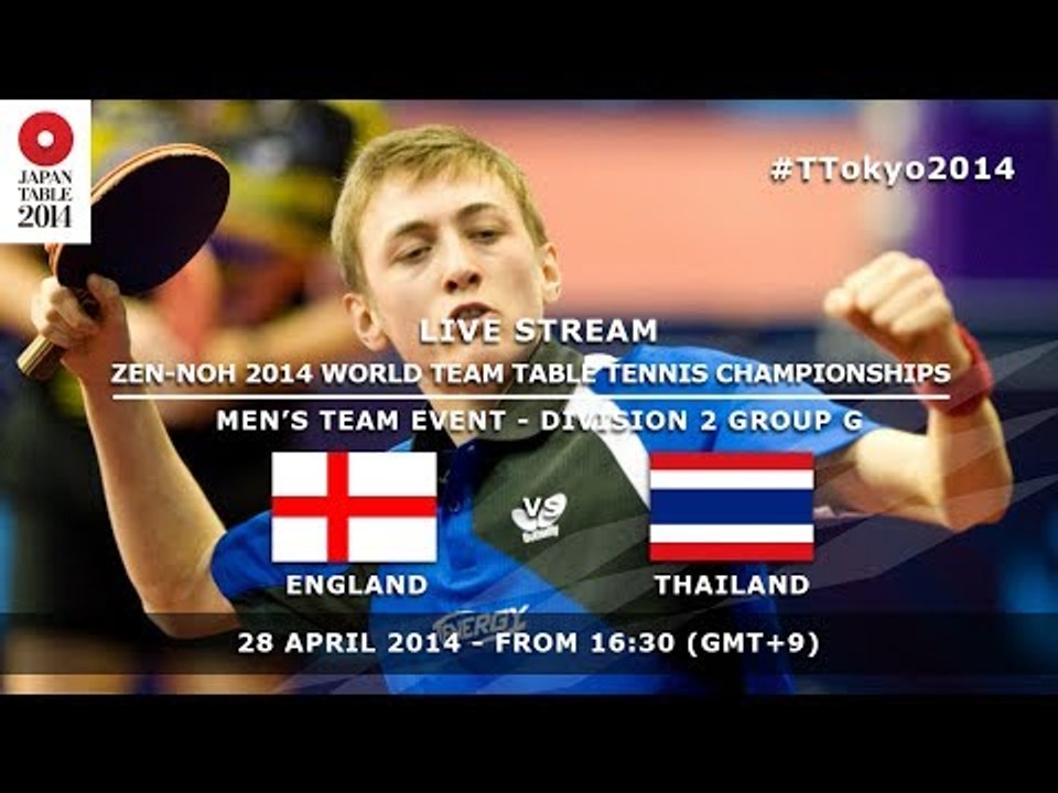 #TTokyo2014: England - Thailand