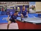 Qatar Open 2014 Highlights: Fan Zhendong/Robert Gardos vs Tristan Flore/Emmanuel L. (1/2 Final)