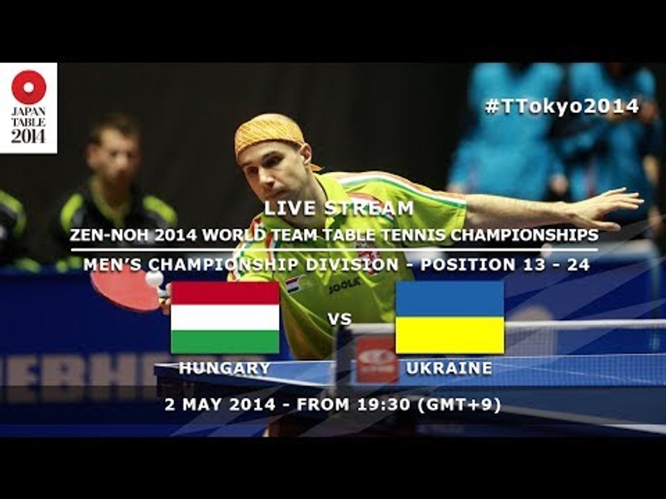 #TTokyo2014: Hungary - Ukraine
