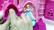 Play Doh Prettiest Princess Castle Playset Disney Princess Belle Cinderella Aurora Playdou