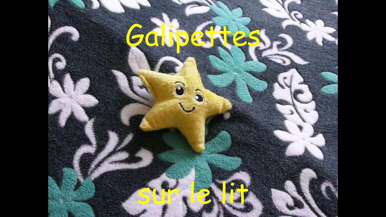 Galipettes sur le lit
