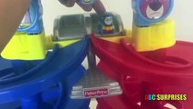 Huevos de pascua Sorpresa Juguetes de Thomas y sus Amigos minis Lanzador de Aprender los Colores de Trenes de Juguete para Ki